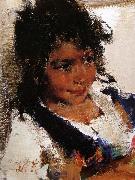 Nikolay Fechin Girl oil